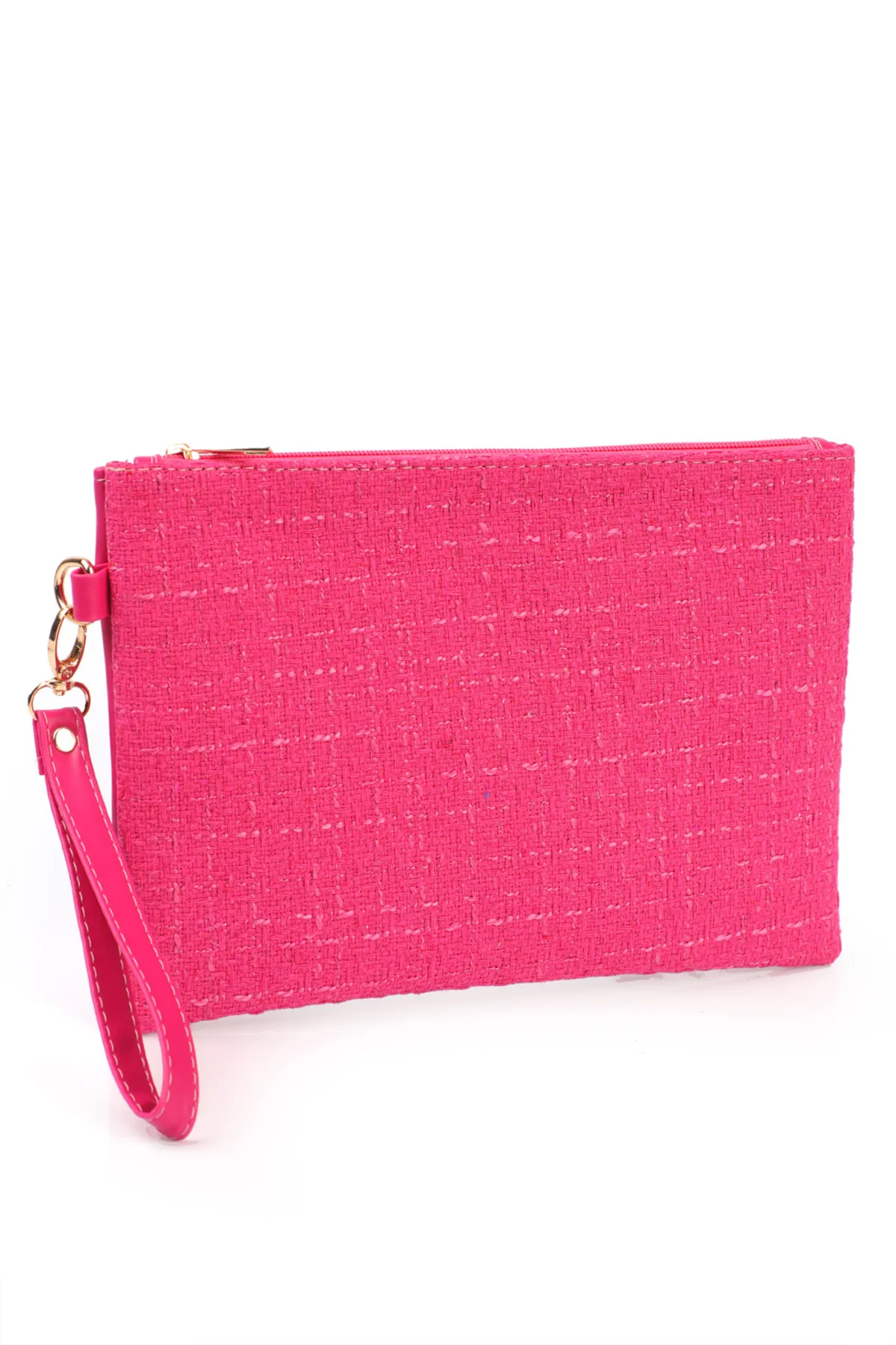 Capone Outfitters  Capone Paris Fuchsia Damen-Clutch