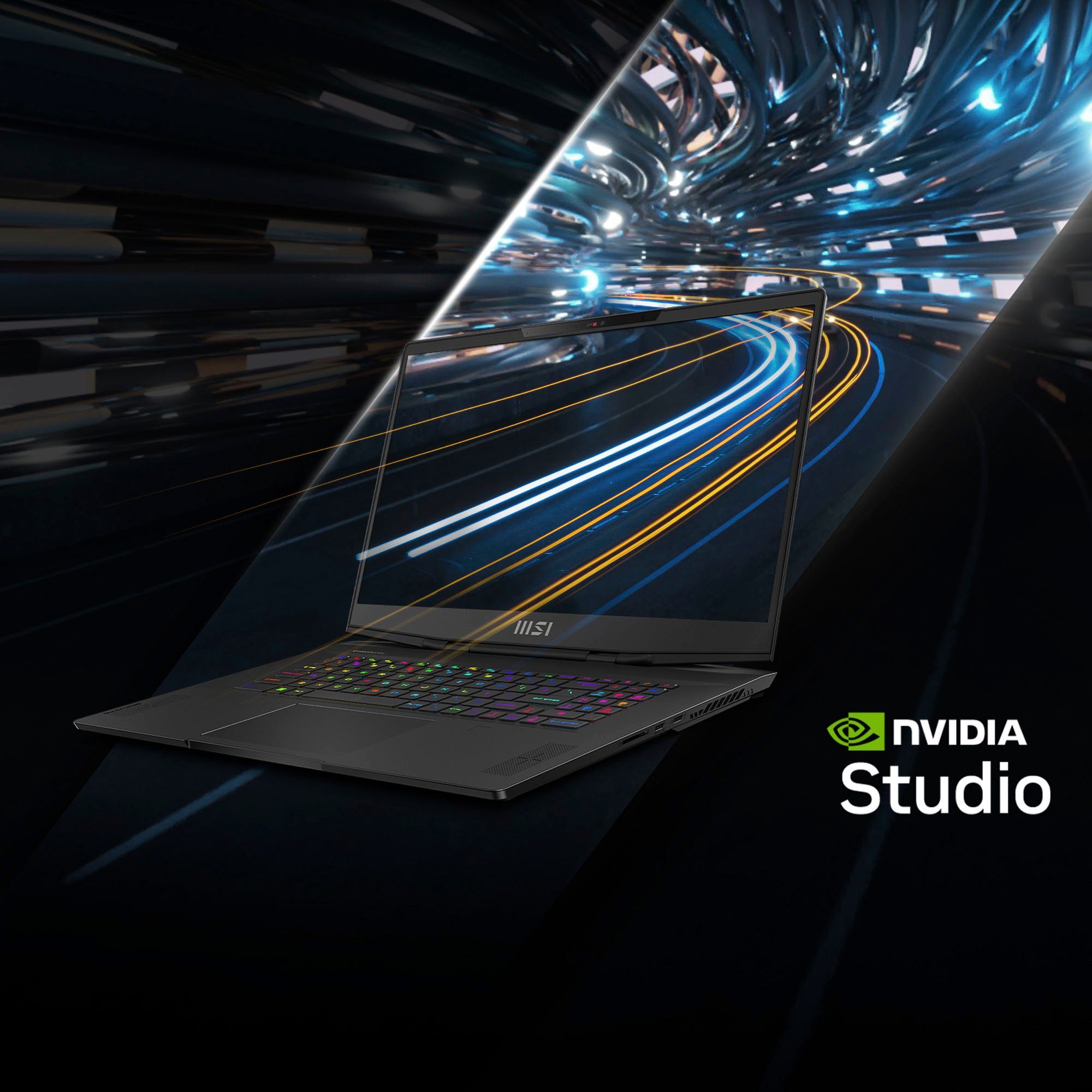 MSI Stealth 17 Studio A13VF-022 Gaming-Notebook (43,9 cm/17,3 Zoll, Intel Core i7 13700H, GeForce RTX 4060, 2000 GB SSD)