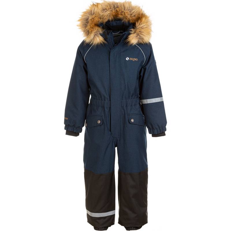 ZigZag Kingo Melange Coverall Skianzug Kinder