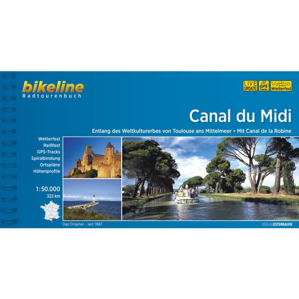 Canal du Midi - Radwanderführer