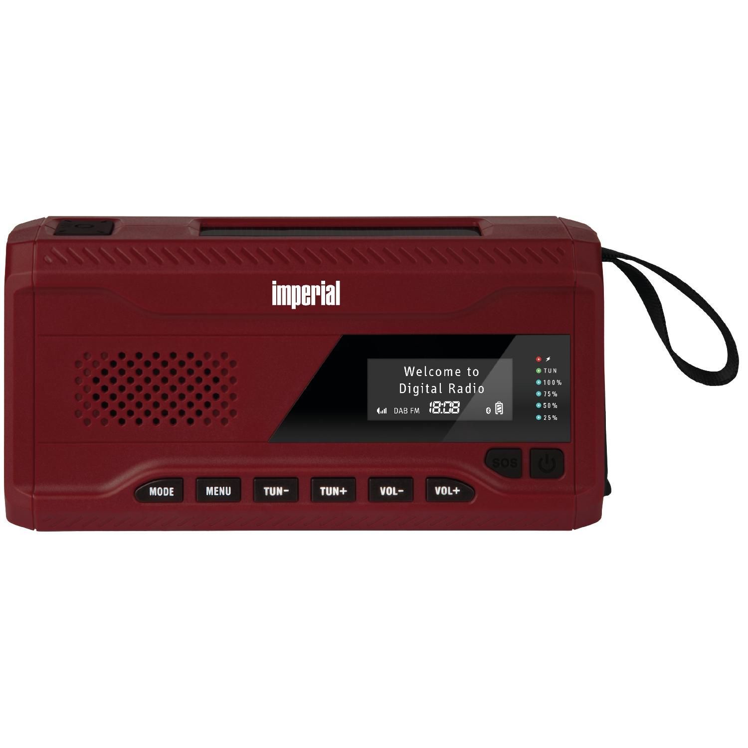 IMPERIAL DABMAN OR 2 DAB+/ UKW Kurbelradio / Outdoorradio