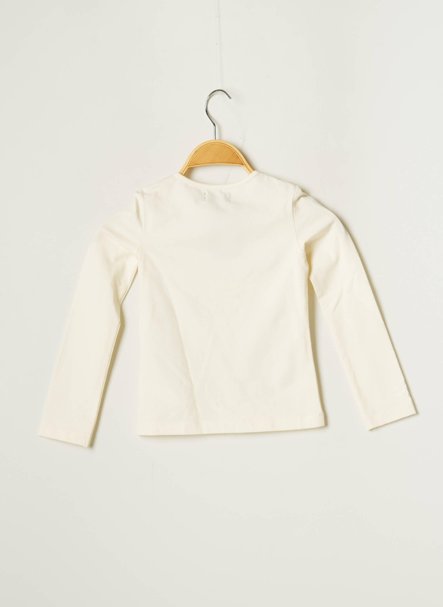 Catimini Tshirts Fille couleur beige
