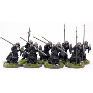 SAGA: Dark Dwarves / Duergar - Dvergr Warriors with Spears Advancing (8)