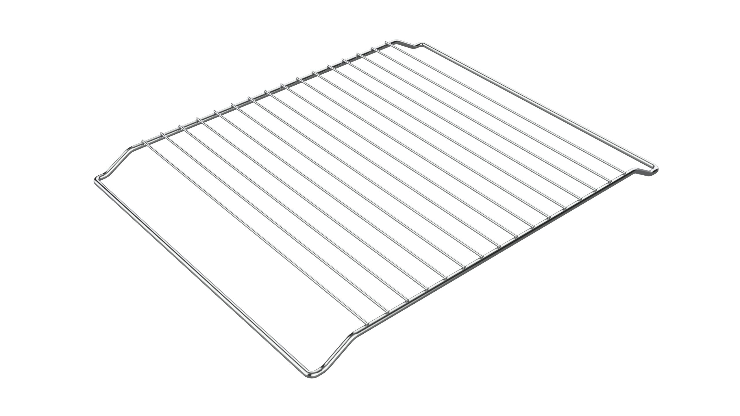 UNIQ DEALZ Backblech 455 mm Eisen, Emailliert für Neff, Siemens, Bosch usw., (3-St), Stabil, kratzfest, langlebig