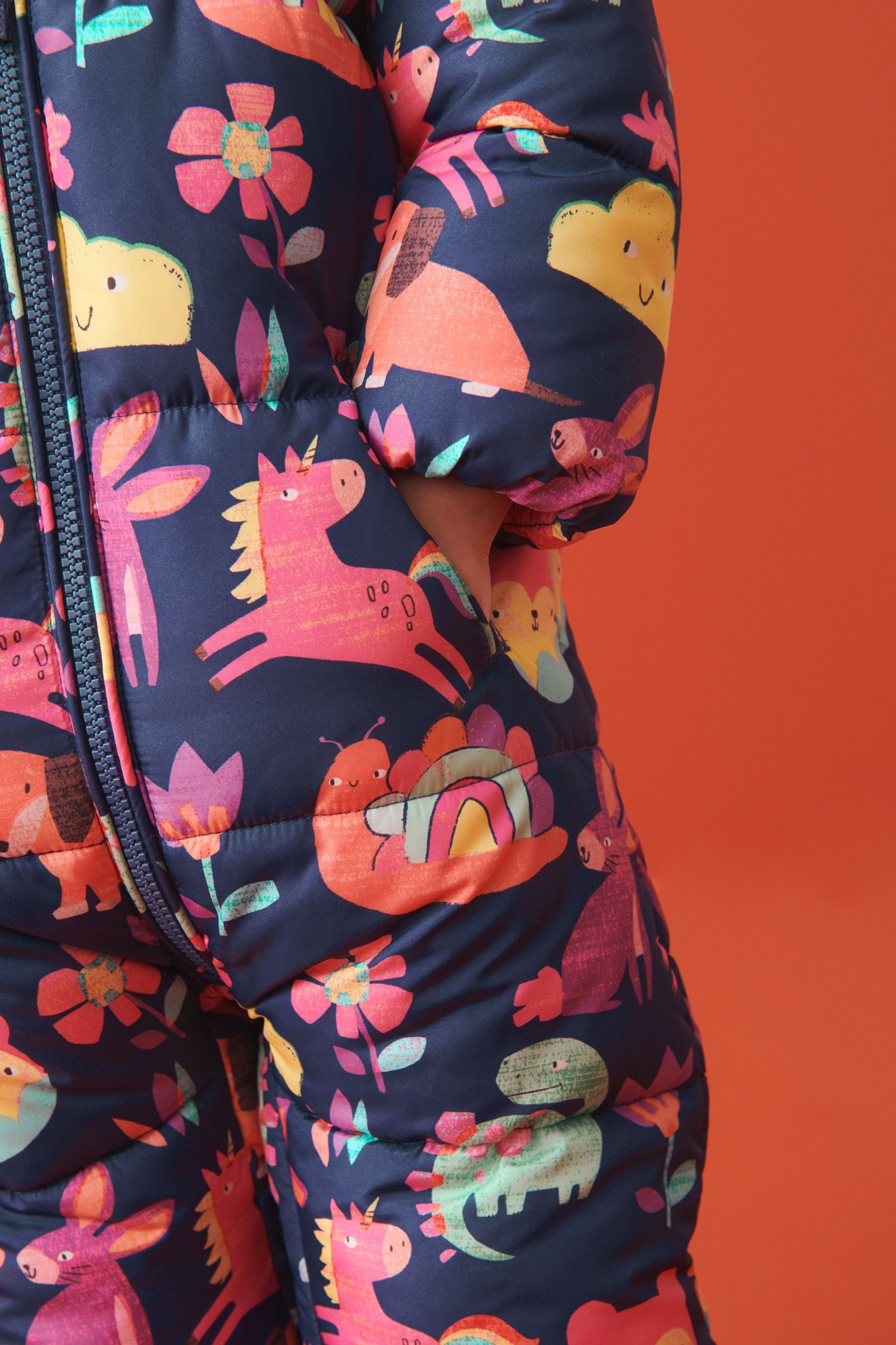 Next Schneeoverall Wasserabweisender Schneeanzug mit Figurenmotiv (1-tlg)