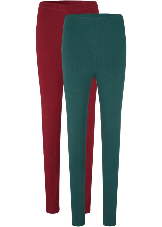 Stretch-Leggings (2er Pack)