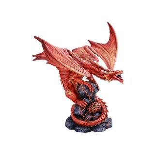 Anne Stokes Statue - Fire Dragon