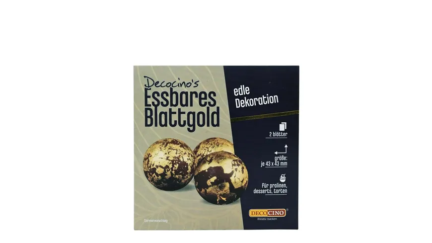 DECOCINO Essbares Blattgold
