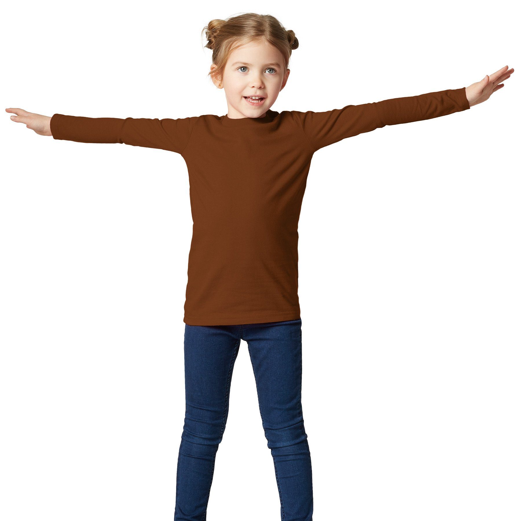 dressforfun Longsleeve Langarm-Shirt Korientalisch Rundhals