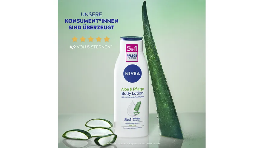 NIVEA Body Lotion Aloe & Pflege 400 ml