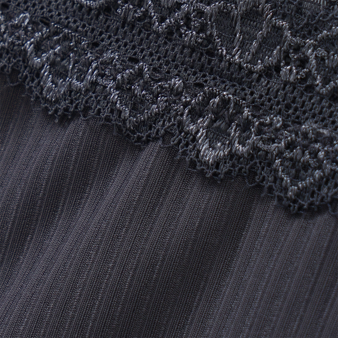 Damen Panty mit Rippstruktur