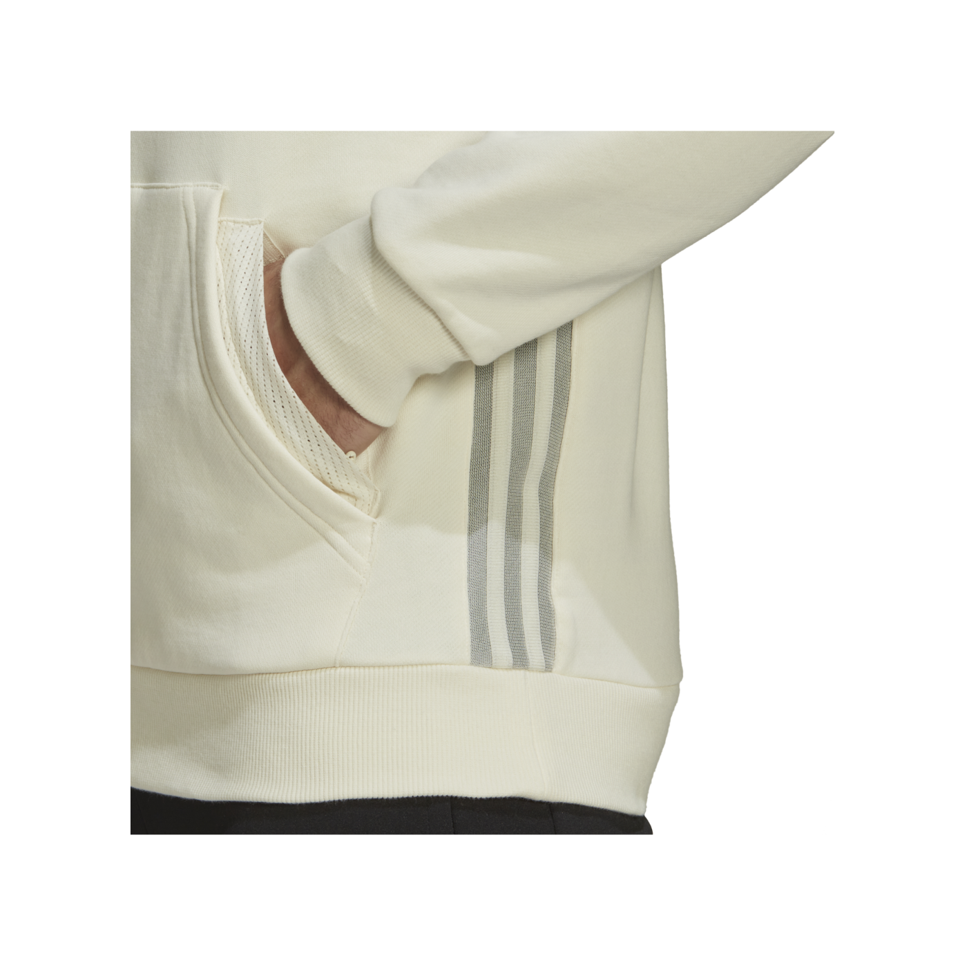 adidas LA Galaxy Travel Hoody Grau