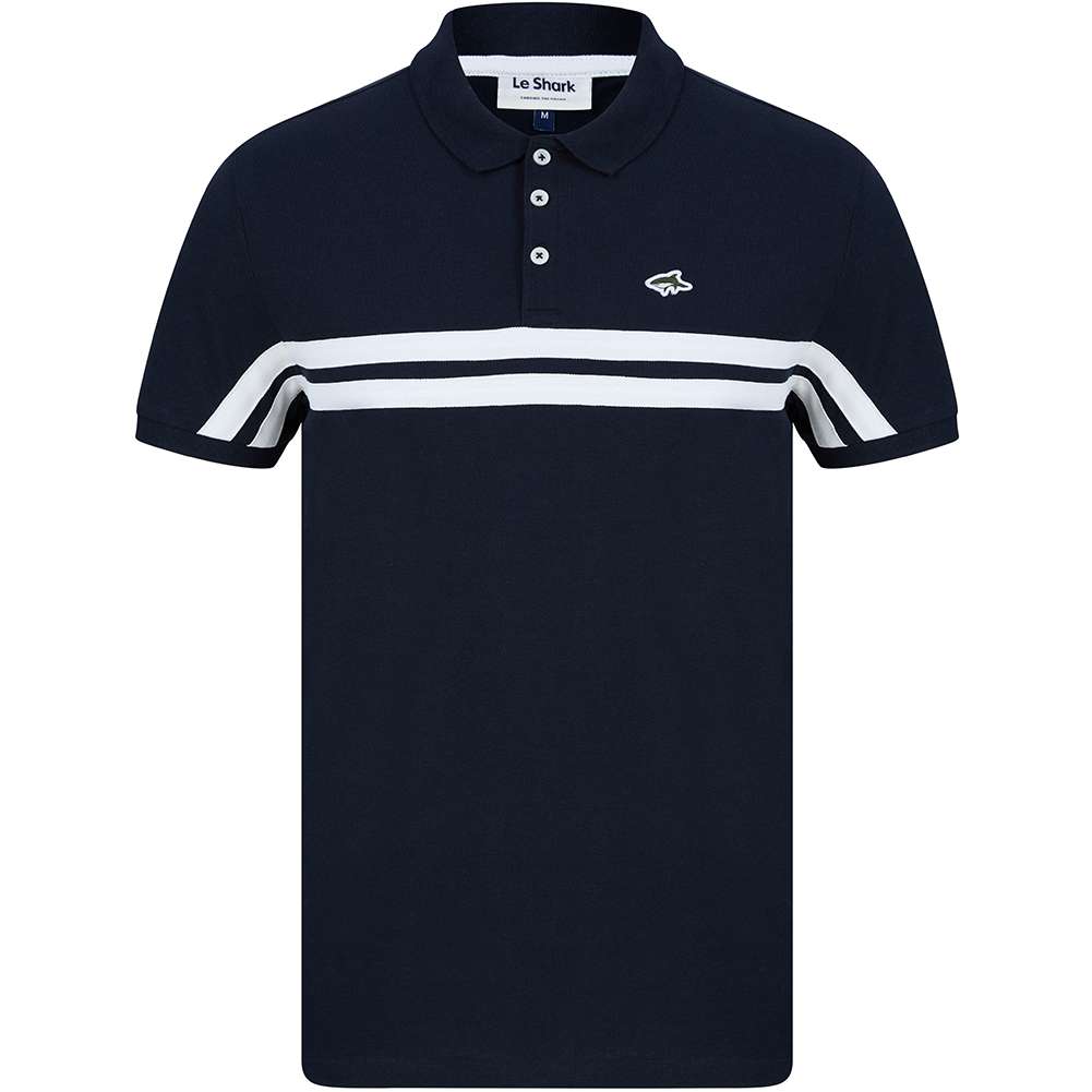 Le Shark Saltwell Herren Polo-Shirt 5X17856DW-Sky-Captain-Navy