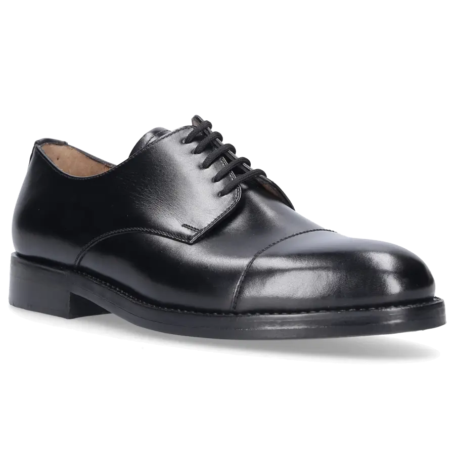 Heinrich Dinkelacker - Businessschuhe Derby 6022 1045 Kalbsleder - schwarz