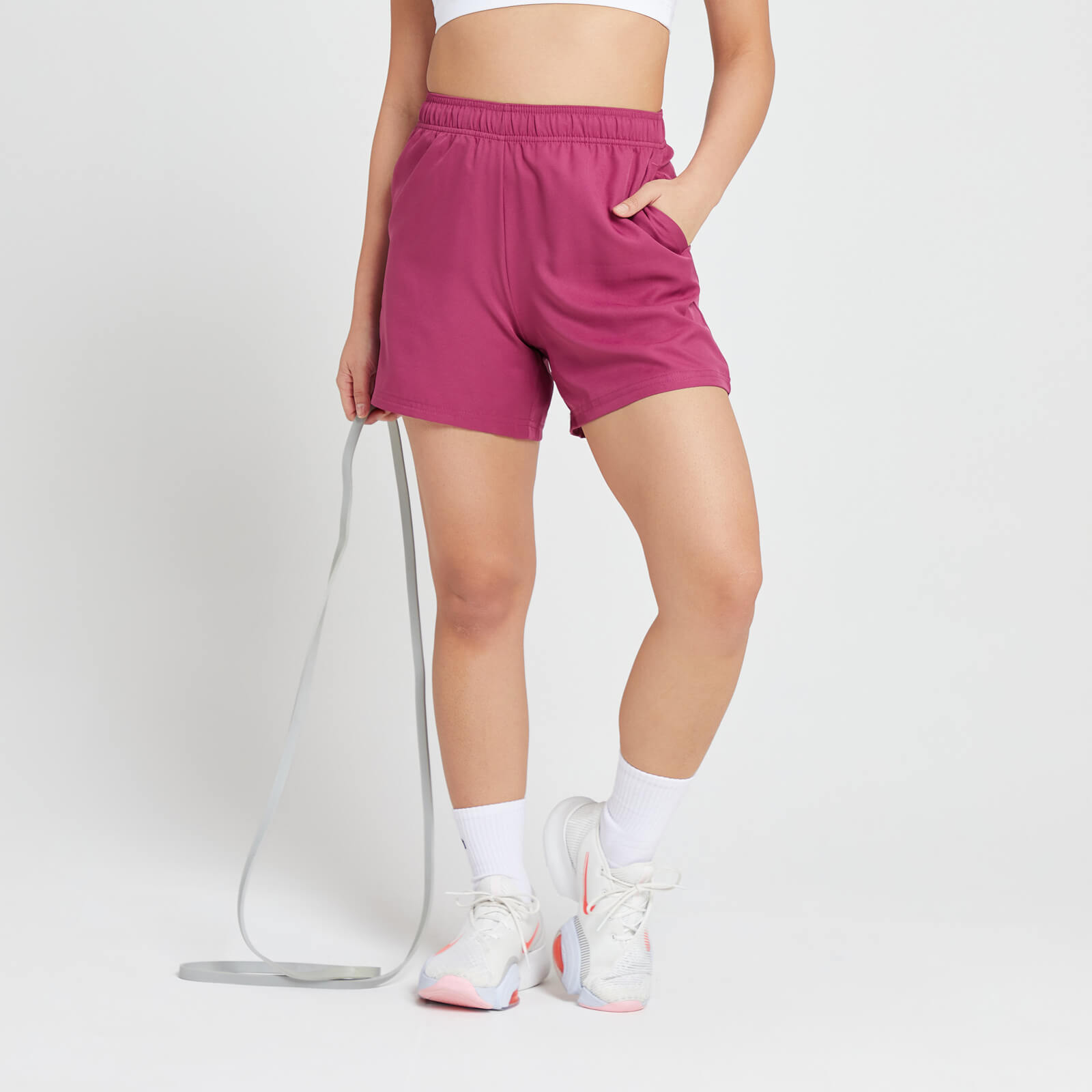 Short MP Graffiti Graphic Training pour femmes – Rose foncé