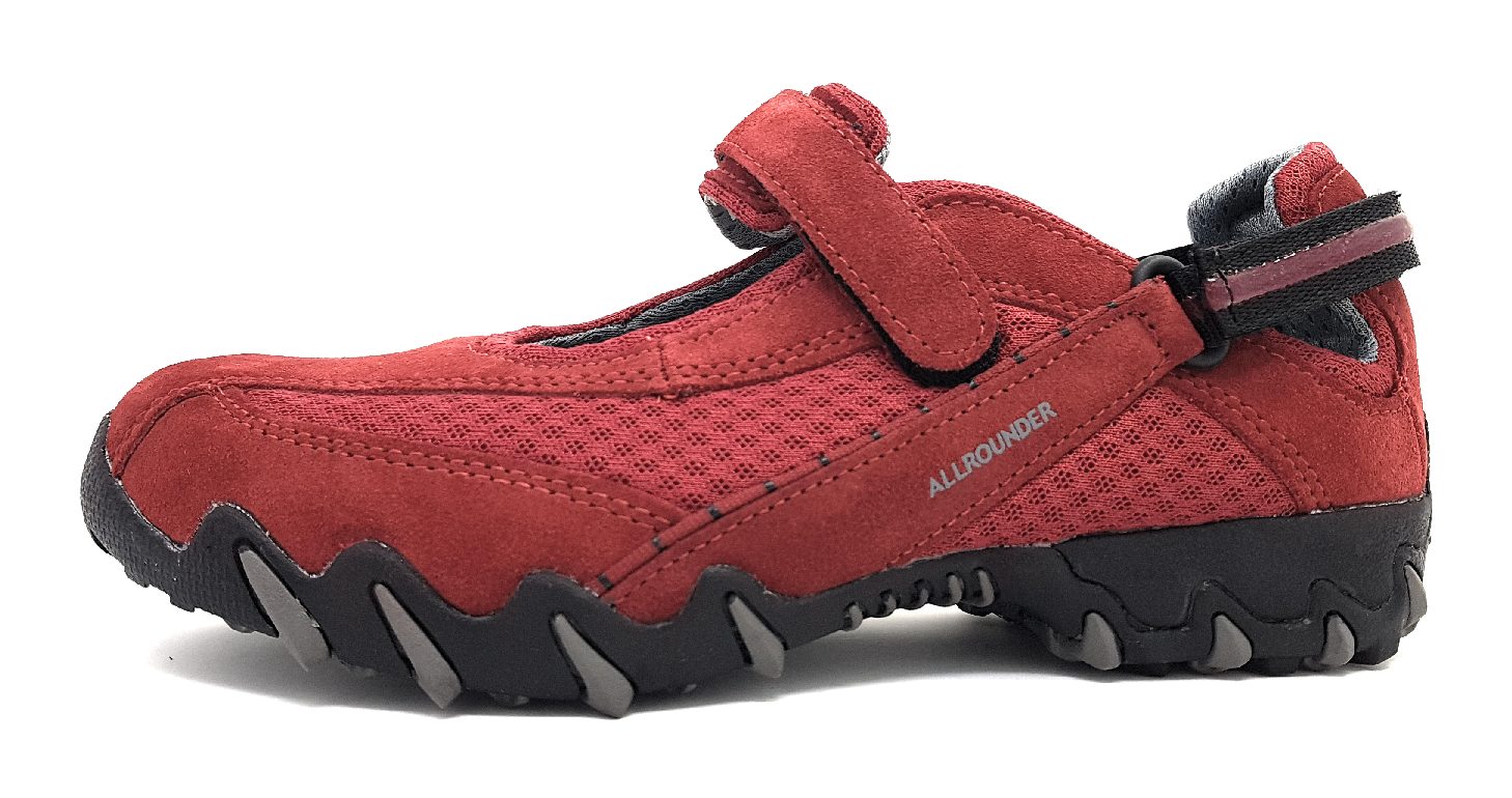 Allrounder by Mephisto Niro C. Suede P2007638 Rot 48 Chili Pepper Red