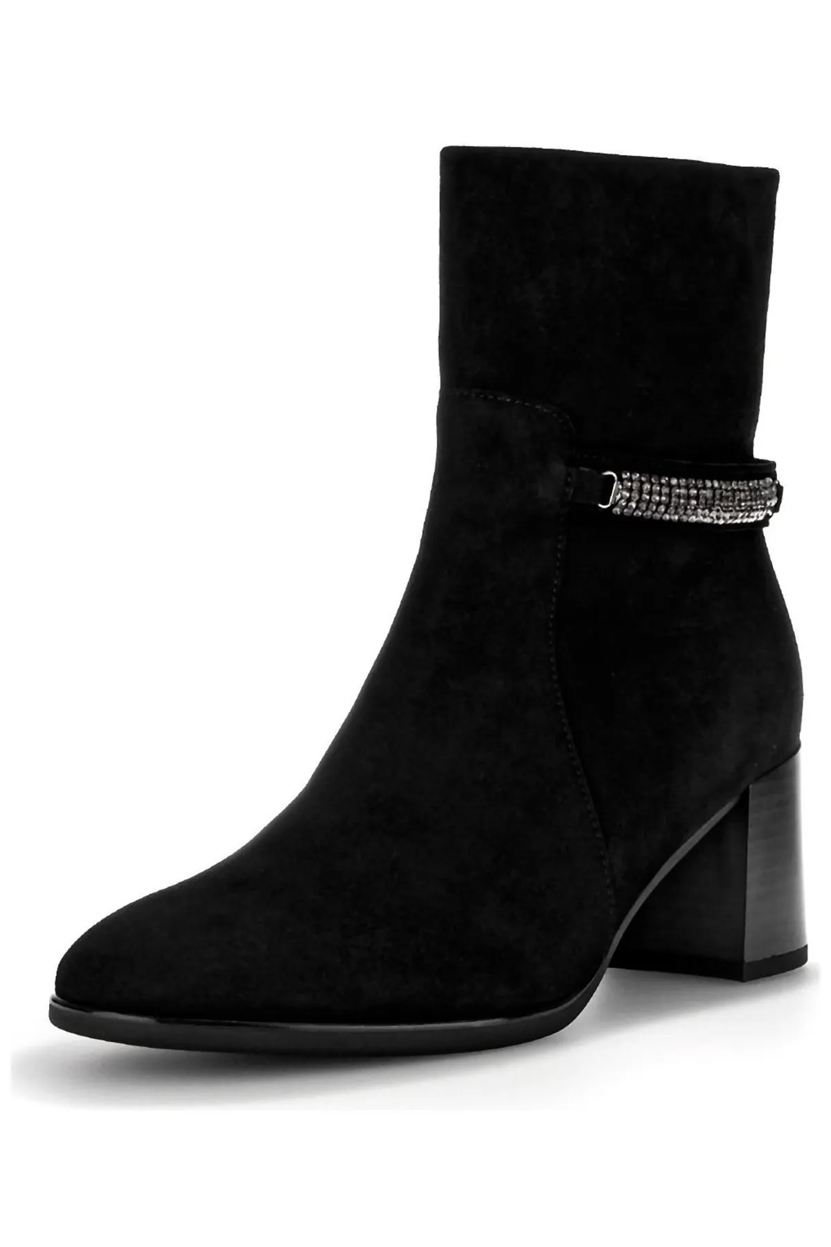 GABOR  Stiefelette - Schwarz - Flacher Absatz