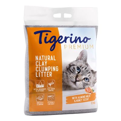 2 x 12 kg Tigerino Premium Katzenstreu zum Sonderpreis!