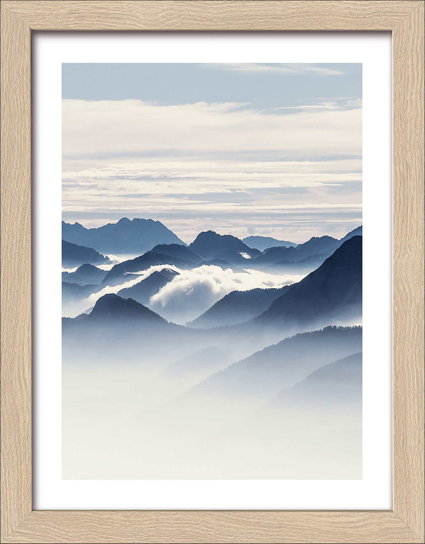 Pro ArtKunstdruck gerahmt 19x24cm