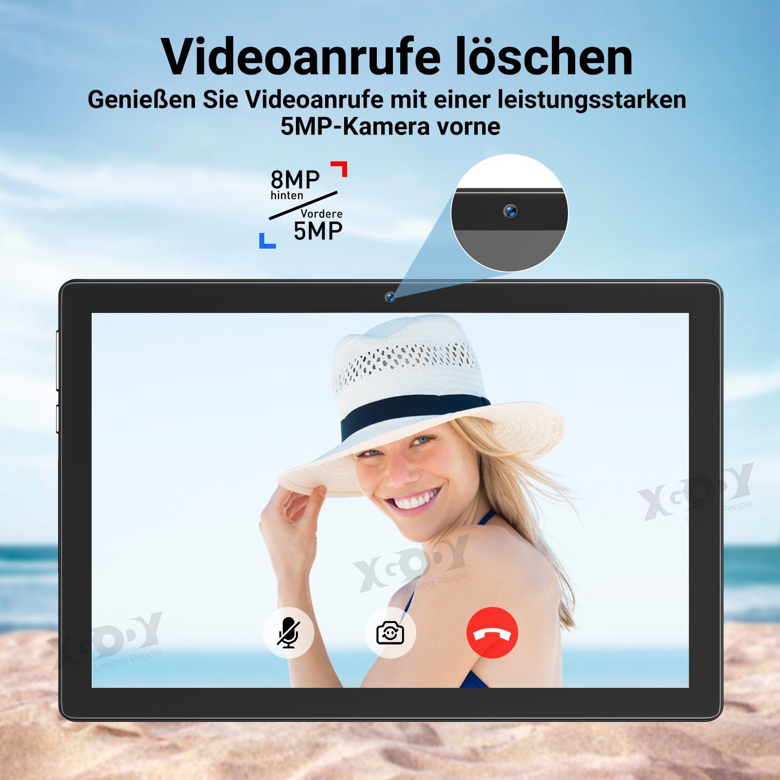 XGODY N01 Pro, (4G+6G) RAM, 256 ROM Tablet (10,1