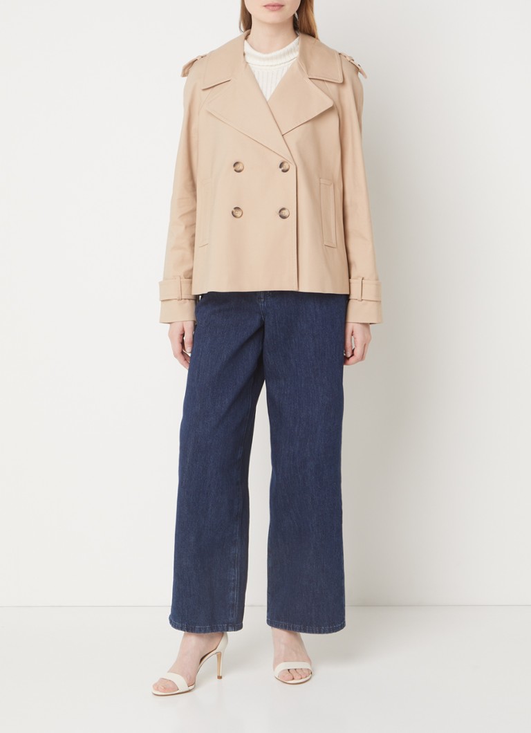 Gabardina cruzada Phase Eight Lola con bolsillos laterales