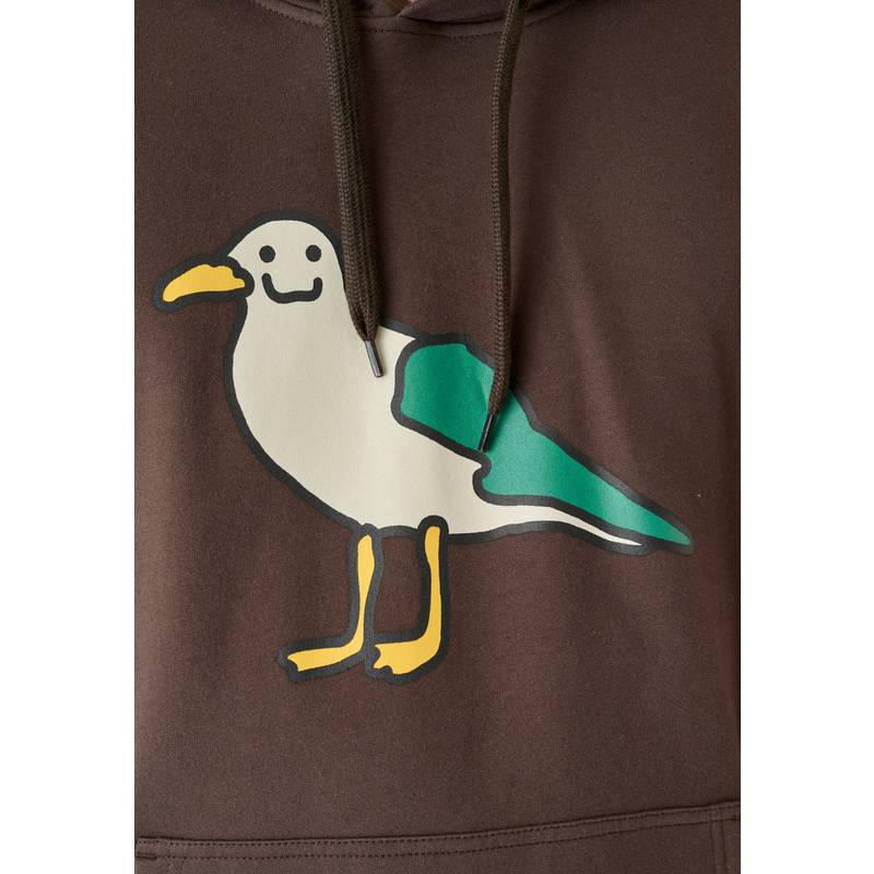 Cleptomanicx Smile Gull Hoodie Herren