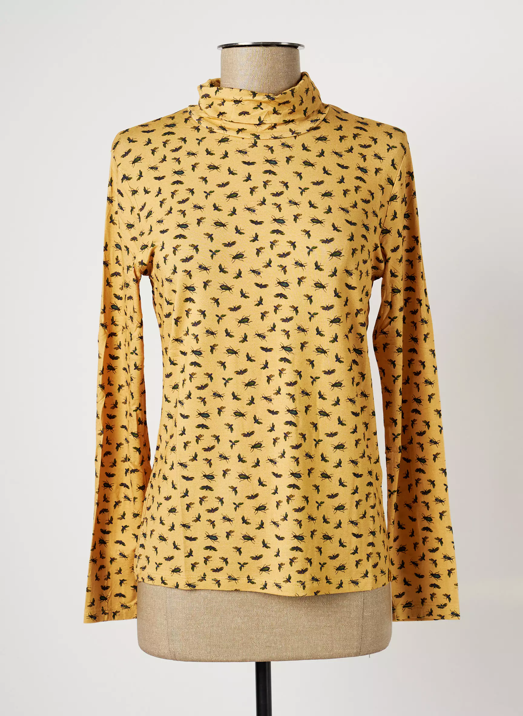Paul Brial Tshirts Femme couleur jaune