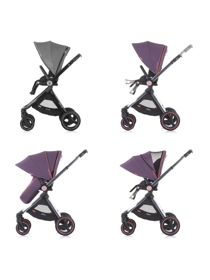 Chipolino Kinderwagen Elite 3 in 1 in lila günstig kaufen onesize