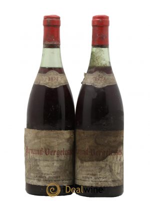 Pernand-Vergelesses Guyot 1977 - Lot de 2 Bouteilles