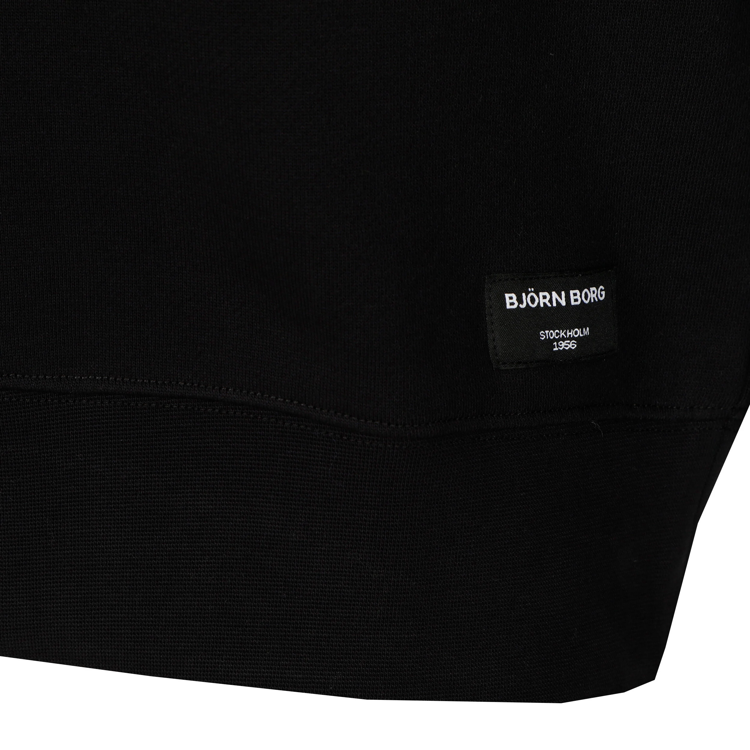 Centre Half-Zip Longsleeve Herren - Schwarz