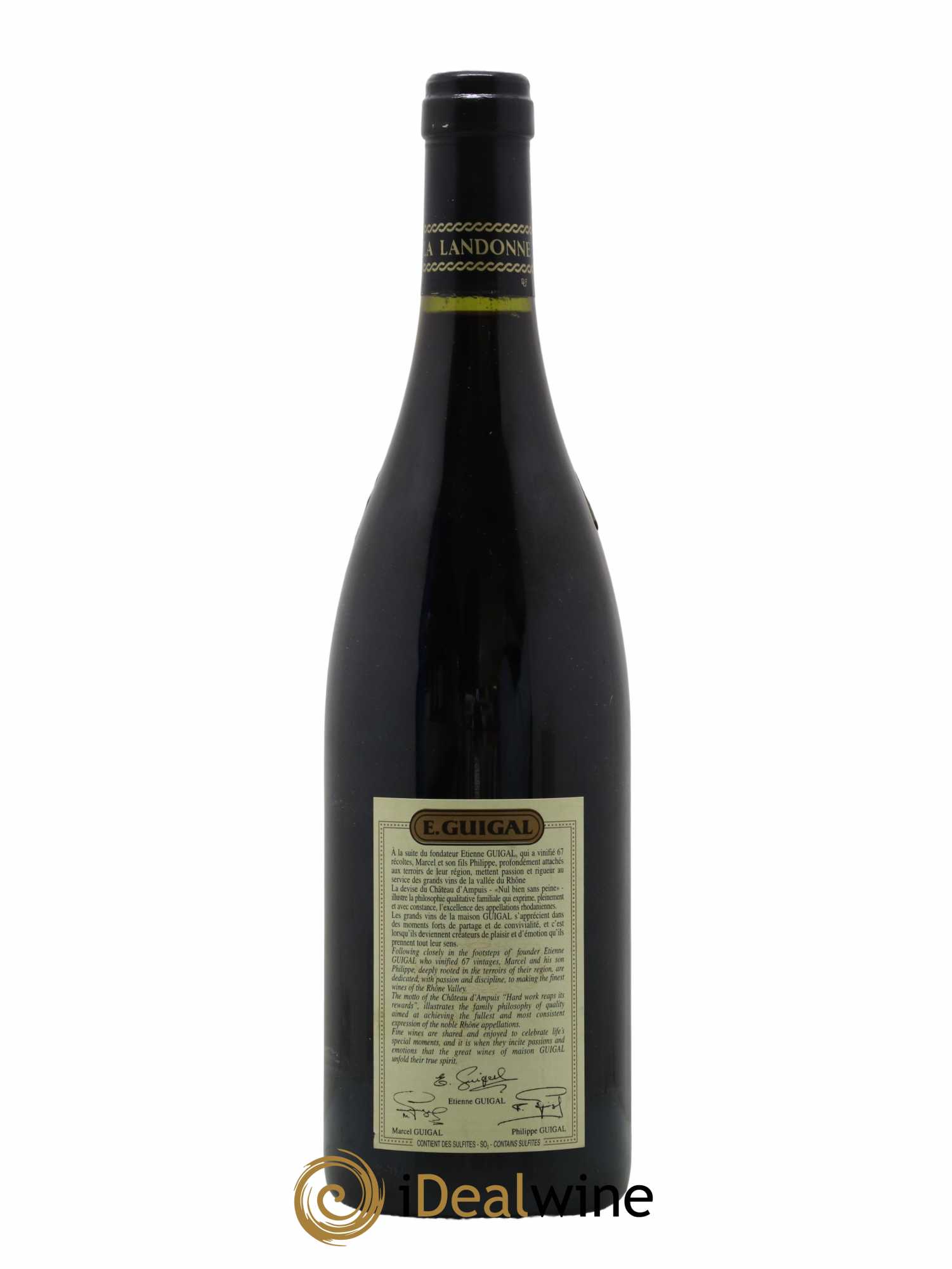 Côte-Rôtie La Landonne Guigal  2003 - Lot de 1 Bouteille