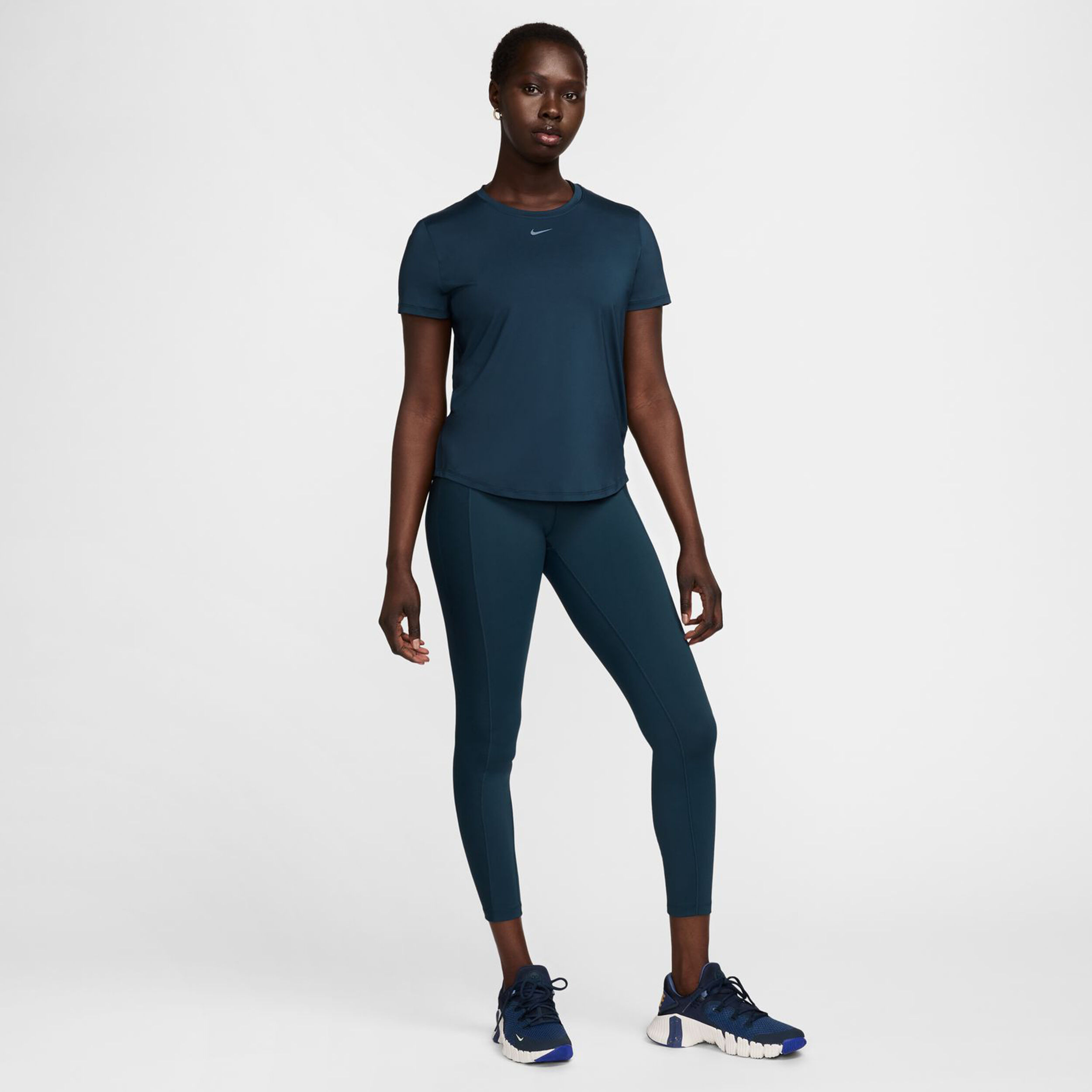 Dri-Fit One Classic T-Shirt Damen - Dunkelblau