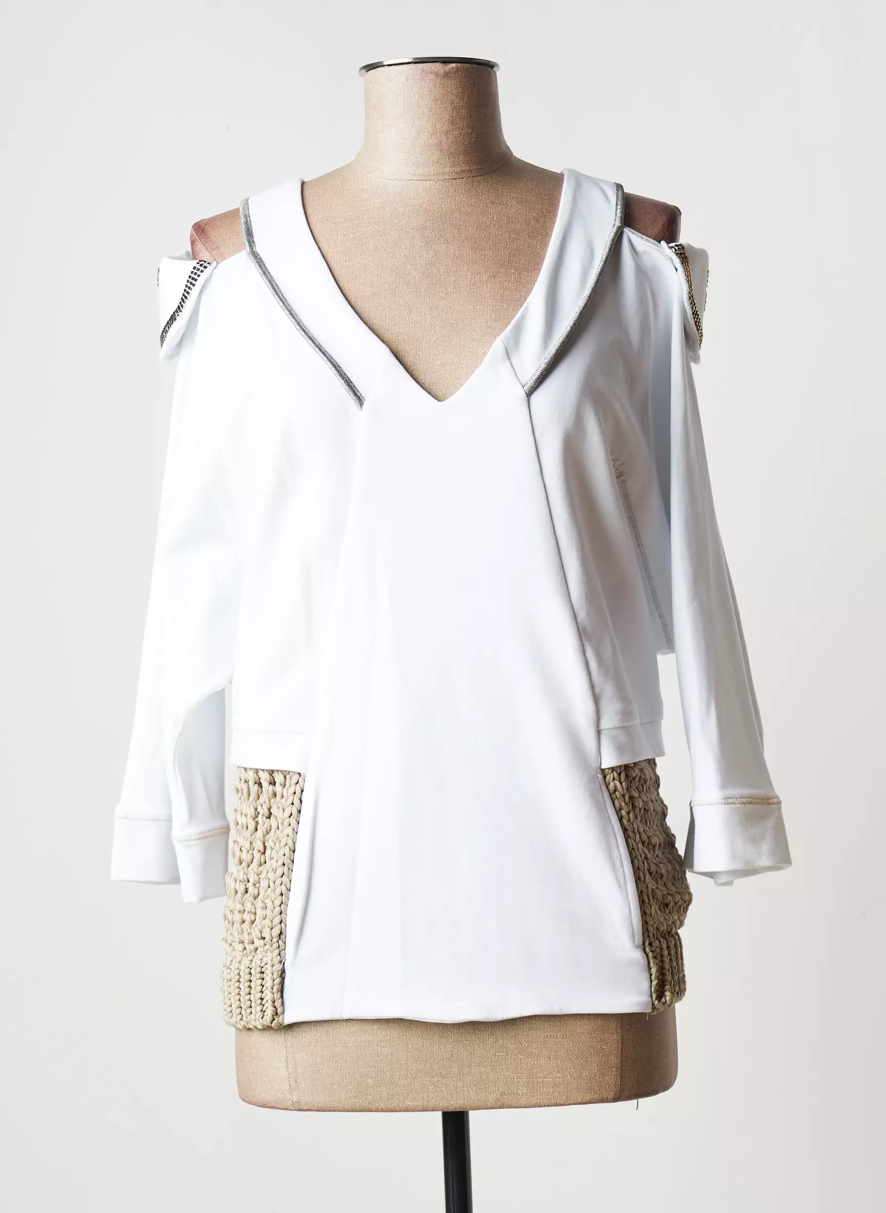 Elisa Cavaletti Pulls Femme couleur blanc