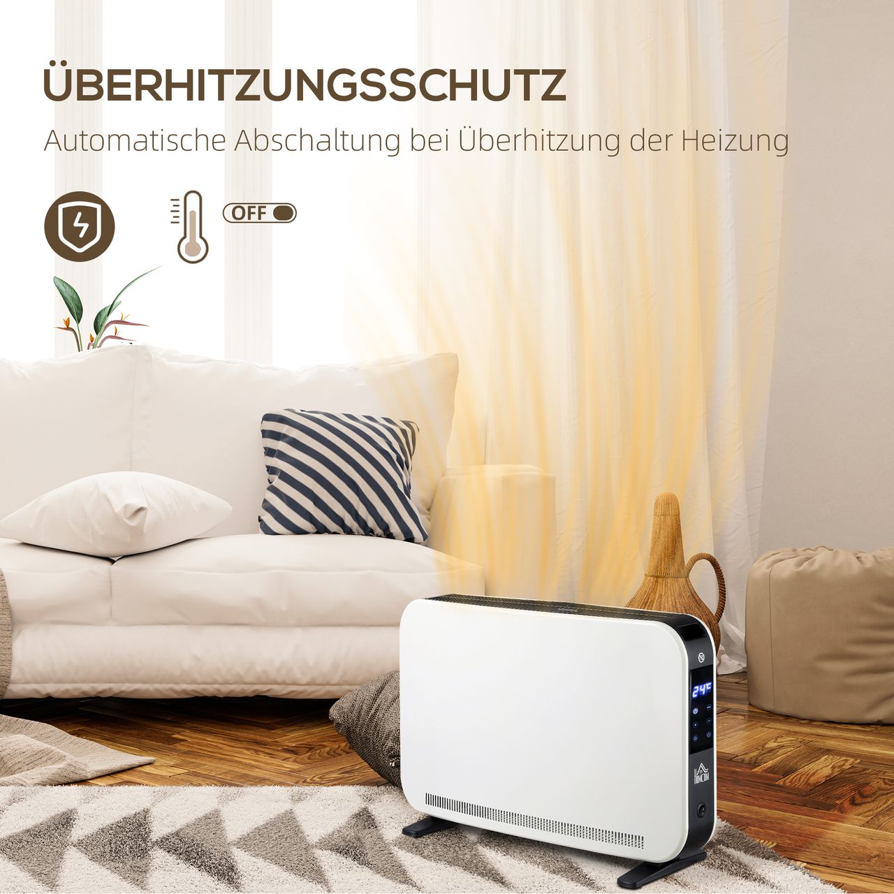 HOMCOM Heizgerät 2180 W