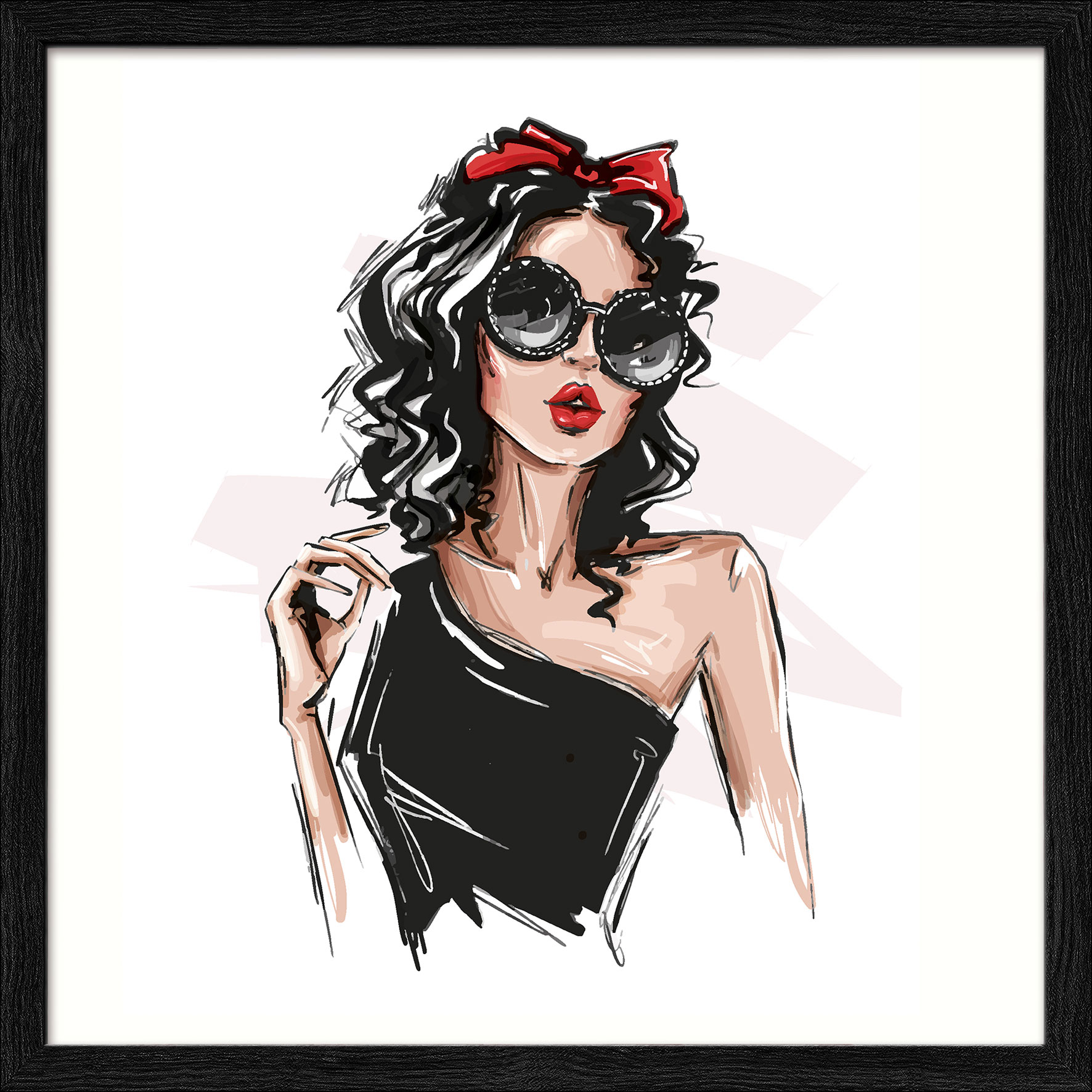 Pro ArtKunstdruck gerahmt 32,5x32,5cm