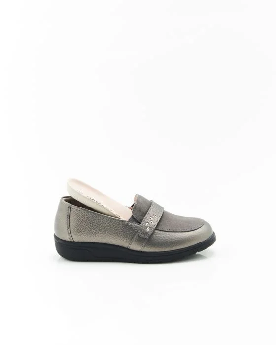 Mocassins bi-matière