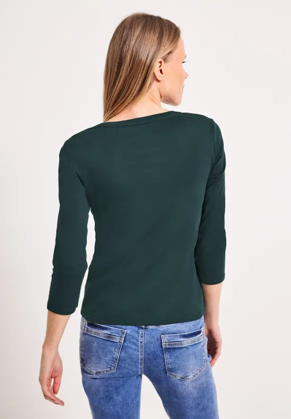 CECIL Basic Shirt mit Rundhals