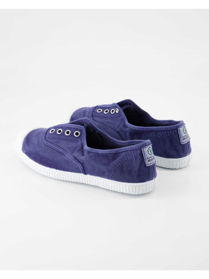 natural world Schnürschuhe in Blau günstig kaufen