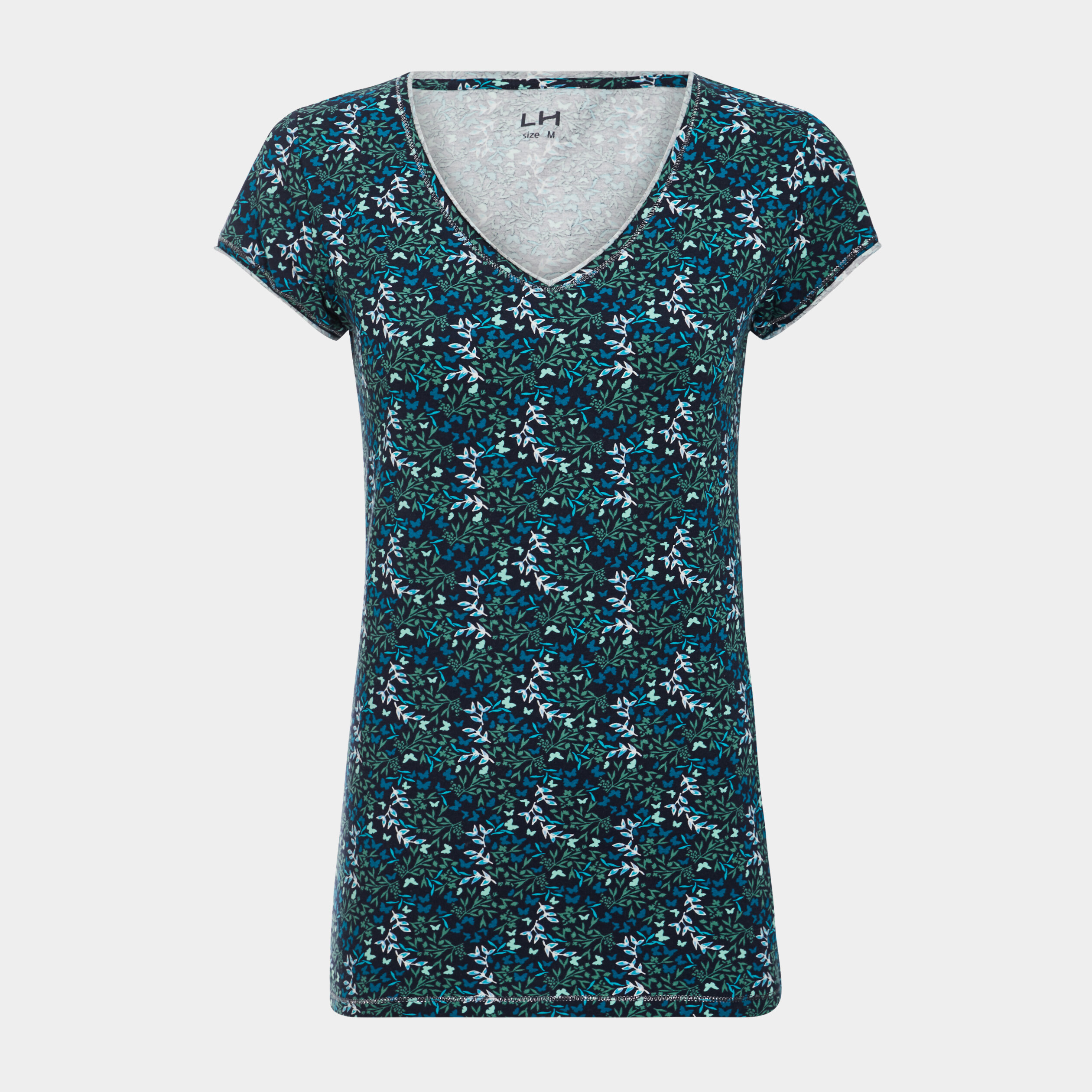 T-shirt manches courtes bleu marine femme | La Halle
