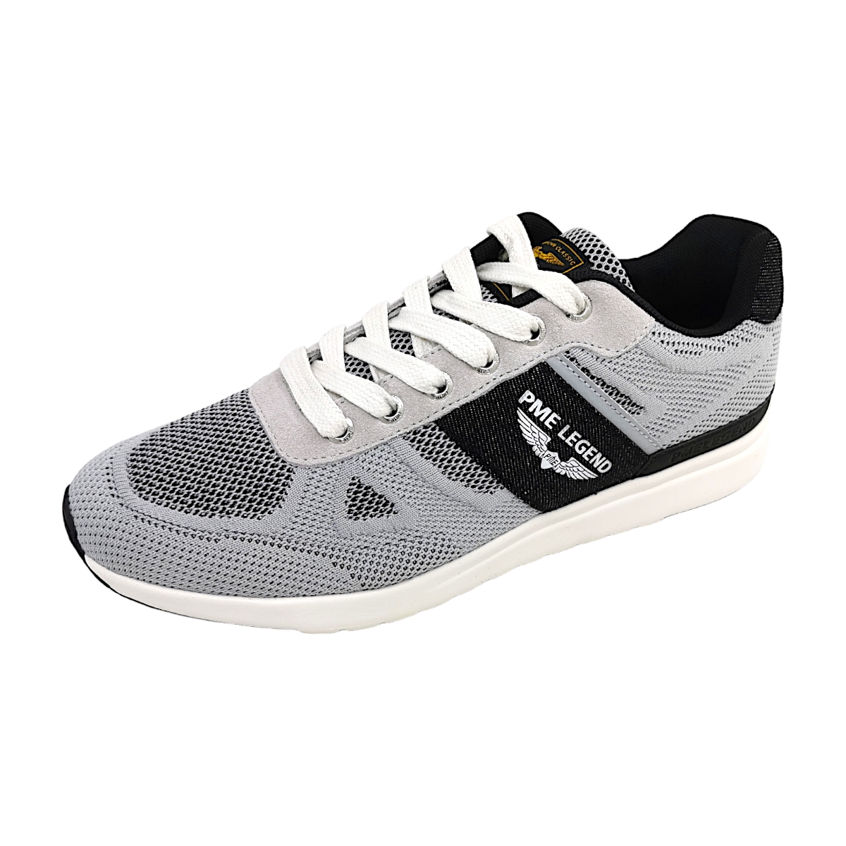 PME Legend Dornierer Low Sneaker PB02403310 Grau 921 light grey mellee