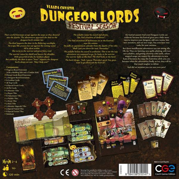 Dungeon Lords: Festival Season (Exp.) (engl.)