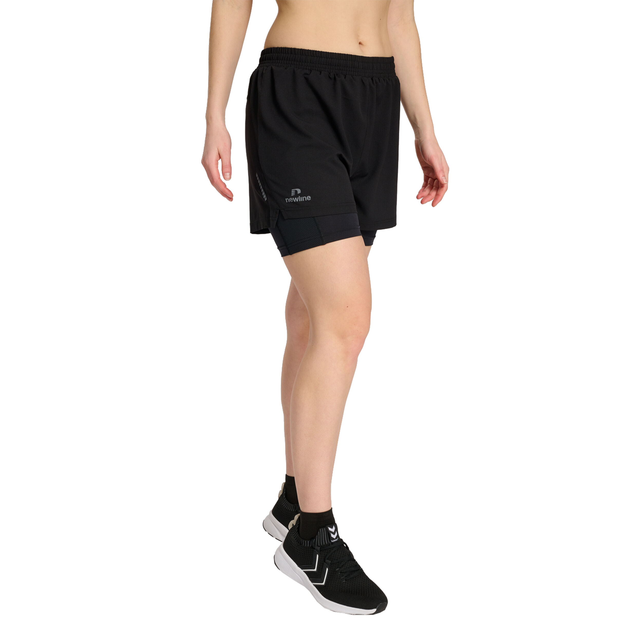 Dallas Shorts 2in1 Shorts Damen - Schwarz