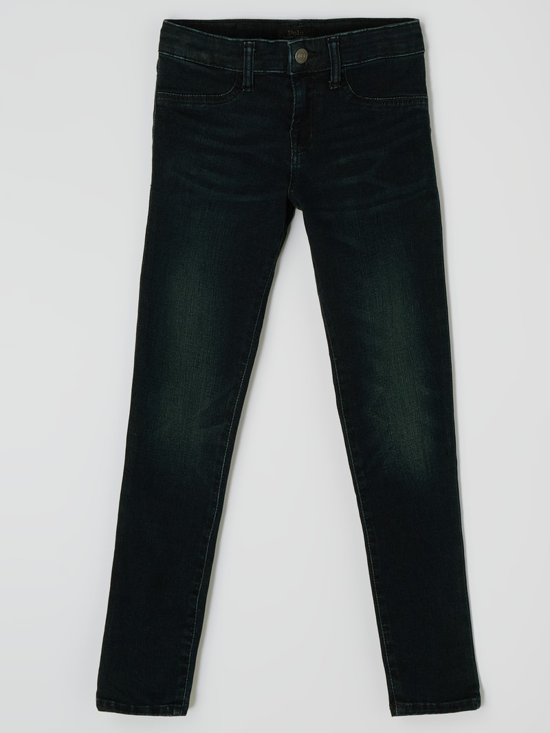 Jeggings mit Stretch-Anteil Modell 'Aubrie' in jeans