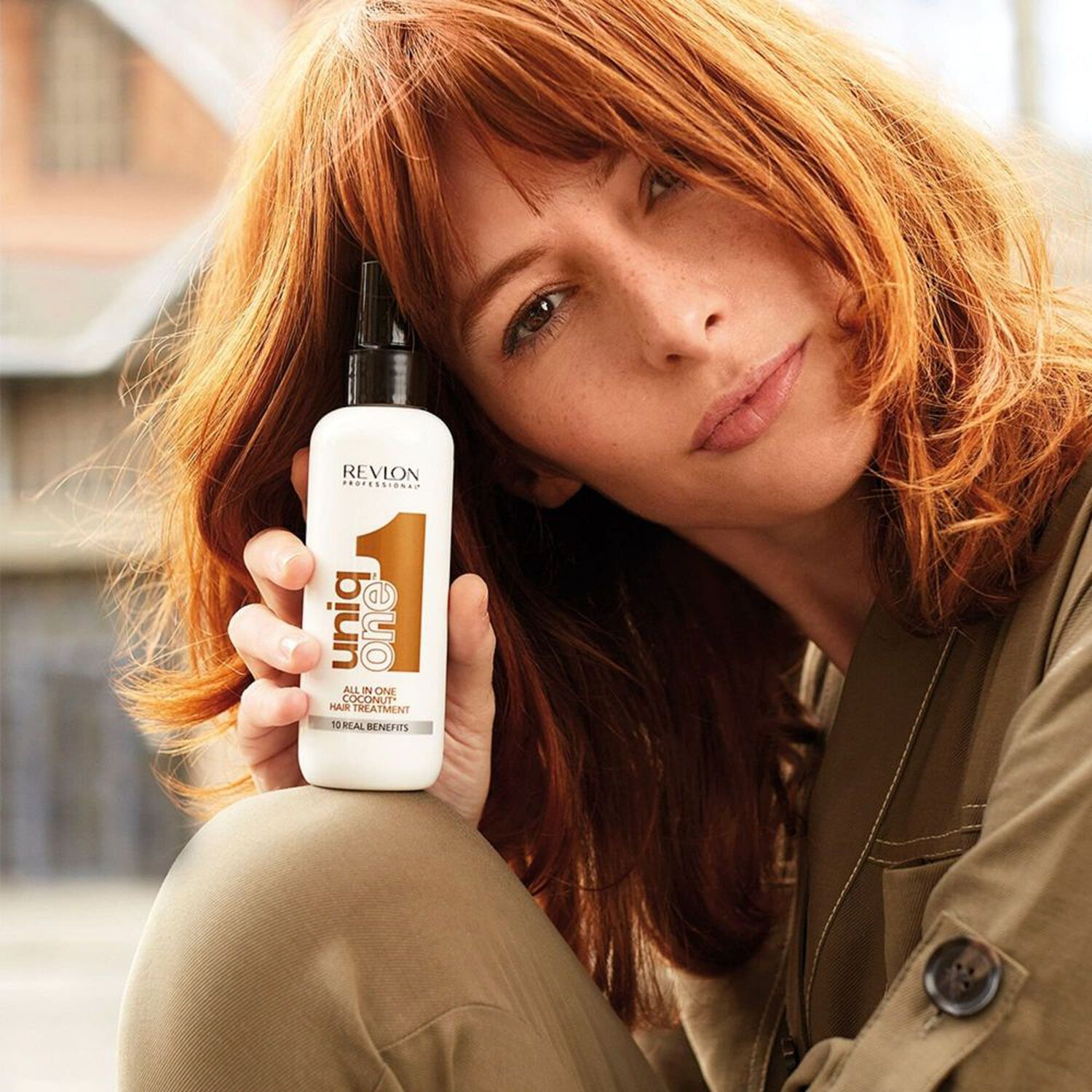 revlon professional Masque Spray Sans Rinçage 10 Bienfaits Coco UNIQONE™ - Tous Types de Cheveux - 150 ml