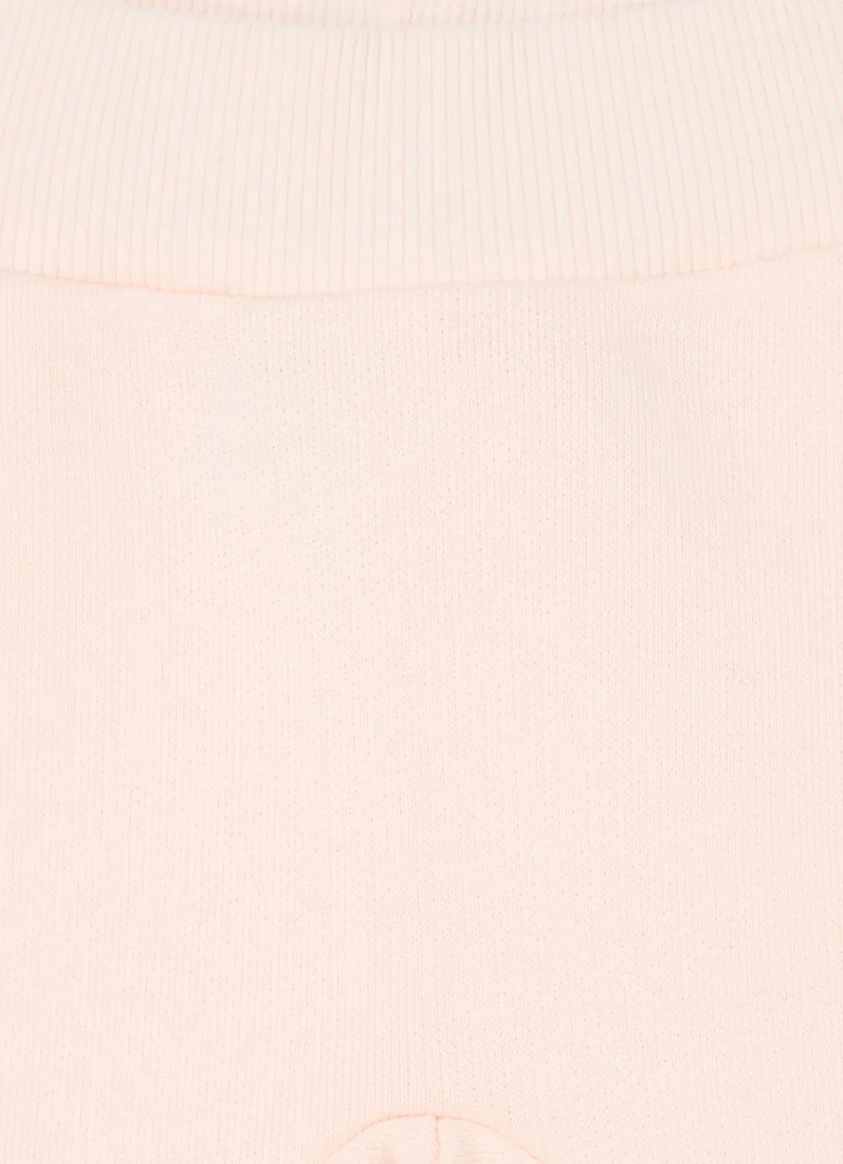 Pantaloni de trening Benetton cu croială conică și broderie.