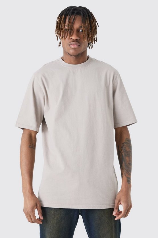Tall Rundhals T-Shirt