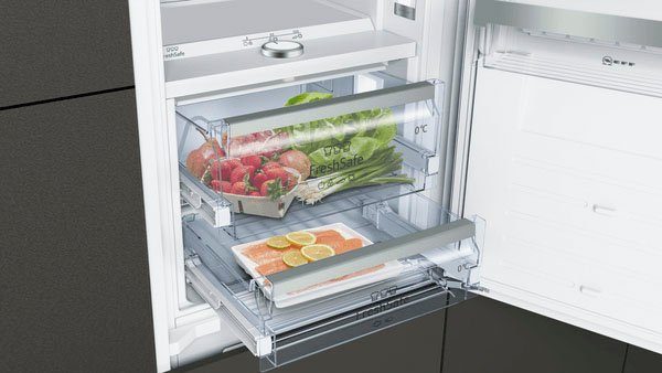 NEFF Einbaukühlgefrierkombination N 90 KI8878FE0, 177,2 cm hoch, 55,8 cm breit