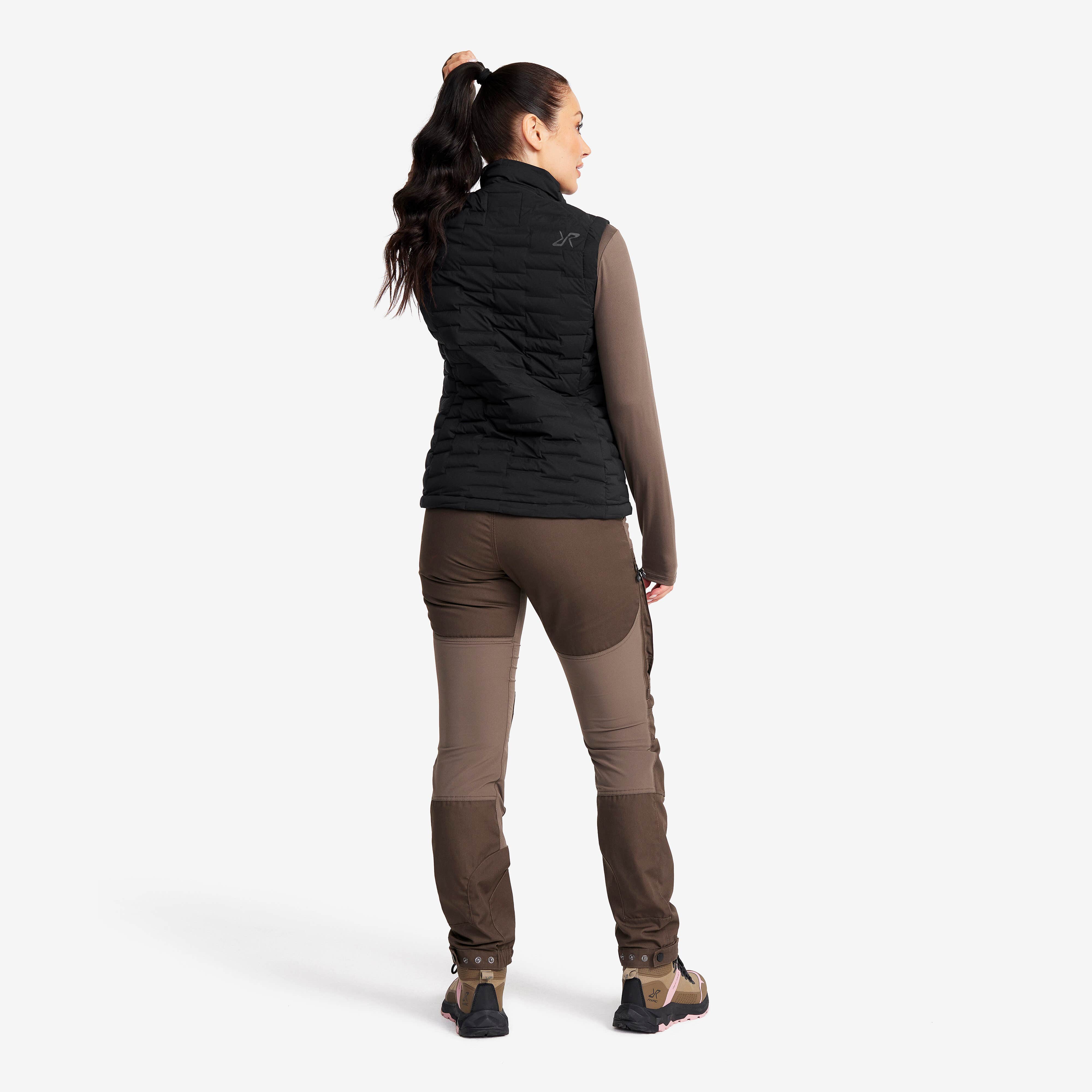 Flex Stretch Down Vest Femme Black