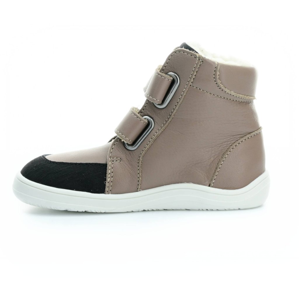 Baby Bare Febo Winter Acaico (mit Membran/Asfaltico) hellbraune Barfußstiefeletten