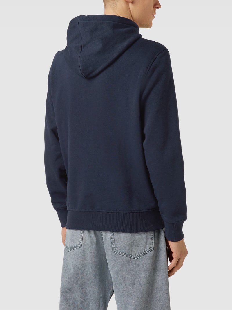 Hoodie mit Känguru-Tasche in dunkelblau